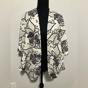 Shrug - Silky Style Wrap / Jacket / Top /Blouse, pleated back drop sleeves